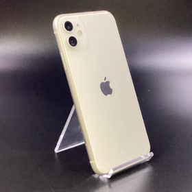アップル(Apple)の【全額返金保証】【最速発送】Apple iPhone iPhone 11 64GB ホワイト Softbank 動作確認済(スマートフォン本体)