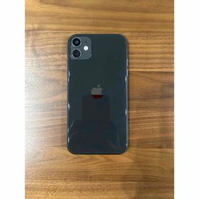 アイフォーン(iPhone)の美品 iPhone 11 64GB ブラック SIMフリー(スマートフォン本体)