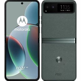 【中古】【安心保証】 MOTOROLA motorola razr 40 XT2323-4[256GB] SIMフリー セージグリーン