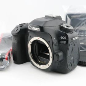 ★美品★キヤノン CANON EOS 80D ボディ 充電器・ストラップ付★ W0143＃4339