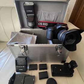 Canon EOS 80D デジタル一眼レフ 付属品多数