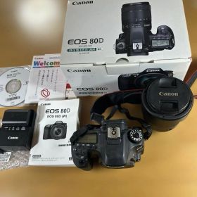 Canon キヤノン 【中古】EOS 80D EF-S デジタル一眼レフカメラ