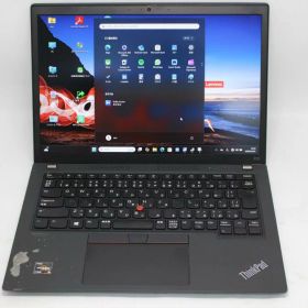 中古 フルHD対応WUXGA 13.3インチ Lenovo ThinkPad X13 Gen2 Windows11 高性能 AMD Ryzen 5-5650u 8GB 爆速NVMe式256GB-SSD カメラ 無線Wi-Fi6 Office付き Win11【中古ノートパソコン 中古パソコン 中古PC】送料無料 あす楽対応 即日発送（Windows10も対応可能 Win10）