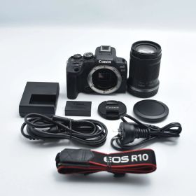 B#10693 T Canon ミラーレス一眼カメラ EOS R10 レンズキット(RF-S18-150)ブラック/APS-C/EOSR10-18150ISSTMLK