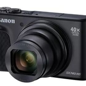 ★キヤノン / CANON PowerShot SX740 HS [ブラック]【デジタルカメラ】【送料無料】