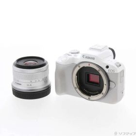 ソフマップ 〔中古品〕 EOS R50 RF-S18-45 IS STM レンズキット ホワイト【258】