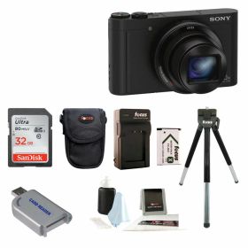 【中古】【非常に良い】SONY デジタルカメラ DSC-WX500 光学30倍ズーム 1820万画素 ブラック Cyber-shot DSC-WX500 BC