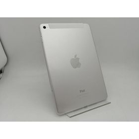 【中古】Apple docomo 【SIMロック解除済み】 iPad mini4（2015） 128GB シルバー MK772J/A【なんば】保証期間１ヶ月【ランクC】
