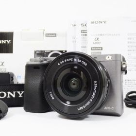 【希少・ショット232回】 SONY α6000 16-50 グラファイトグレー