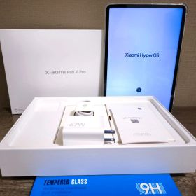 【美品 おまけ付き】Xiaomi Pad 7 Pro 8G+128G ブルー 国内版 3.2K 144Hz高精細ディスプレイ