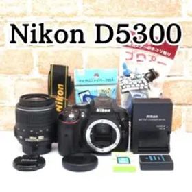 デジタル一眼レフ入門✨ニコン D5300✨手ぶれ補正✨Wi-Fi機能つき