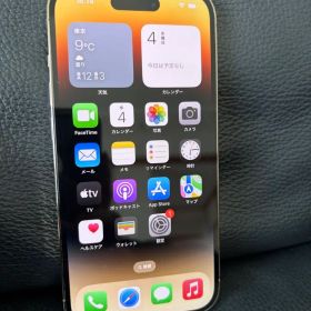 ドコモ iPhone14pro 256GB ゴールド SIMロックなし