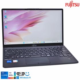 顔認証 Wi-Fi6E フルHD 富士通 LIFEBOOK U9312/K 第12世代 Core i5 1245U IrisXe M.2SSD256G メモリ8G Type-C Windows11【中古】