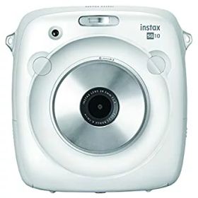 【中古】(非常に良い)FUJIFILM デジタルチェキ SQUARE SQ10 ホワイト instax SQUARE SQ10