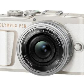 【ポイント10倍】 オリンパス デジタル一眼カメラ OLYMPUS PEN E-PL10 EZダブルズームキット [ホワイト] 【P10倍】