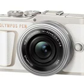 ★OLYMPUS / オリンパス OLYMPUS PEN E-PL10 EZダブルズームキット [ホワイト]【デジタル一眼カメラ】【送料無料】