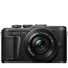【中古】（非常に良い）OLYMPUS ミラーレス一眼カメラ PEN E-PL10 14-42mm EZレンズキット ブラック