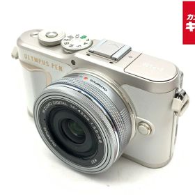 【中古】 【並品】 オリンパス PEN E-PL10 14-42mm EZレンズキット ホワイト 【ミラーレス一眼】 【6ヶ月保証】