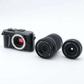 【中古】[並品] OLYMPUS (オリンパス) OLYMPUS PEN E-PL10 EZダブルズームキット [ブラック] _GP00010788