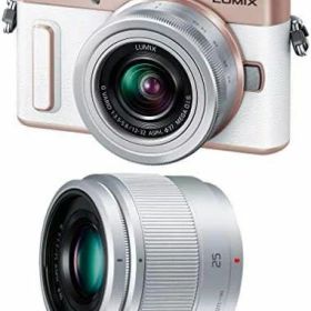 【中古】パナソニック ミラーレス一眼カメラ ルミックス GF10 ダブルレンズキット 標準ズームレンズ/単焦点レンズ付属 ホワイト DC-GF10W-W