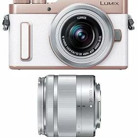 【中古】(良い)パナソニック ミラーレス一眼カメラ ルミックス GF10 ダブルレンズキット 標準ズームレンズ/望遠ズームレンズ付属 ホワイト DC-GF10WA-W