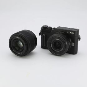 【中古】[良品] LUMIX DC-GF10W-K ダブルレンズキット ブラック _GP00006998