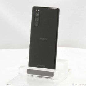 ソフマップ 〔中古品〕 Xperia 5 64GB ブラック SO-01M docomoロック解除SIMフリー【344】