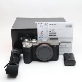 【シャッター回数：7300】ソニー/フルサイズ/ミラーレス一眼カメラ / α7CⅡ / ボディ（レンズなし） / シルバー/ILCE-7CM2 S