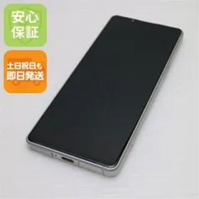 新品同様 Xperia 5 IV SO-54C ホワイト スマホ 土日祝発送 即日発送 01000
