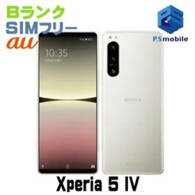 【中古】SOG09 Xperia 5 IV【良品中古 利用制限○】 SIMフリー エクリュホワイト au エーユー エクスペリア ソニー・エリクソン D089620-スマートホン スマートフォン スマホ 携帯電話 白ロム 本体 格安