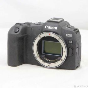 【中古】Canon(キヤノン) EOS R8 ブラック ボディ 【262-ud】