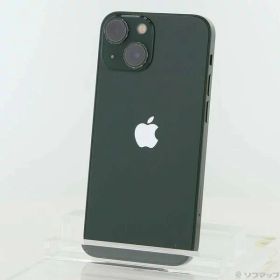 【中古】Apple(アップル) iPhone13 mini 128GB グリーン MNFC3J／A SIMフリー 〔ネットワーク利用制限▲〕 【262-ud】