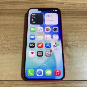 バッテリー新品 iPhone14 128GB レッド