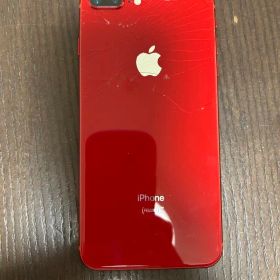 <ひび割れ> iPhone 8 Plus RED 赤 256GB SIMフリー