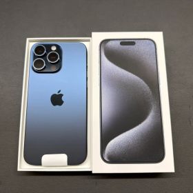 iPhone 15Pro Max【256GB、ブルーチタニウム】