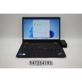 ノートパソコン Lenovo ThinkPad L13 Gen2 Core i5 1135G7 2.4GHz/8GB/256GB(SSD)/13.3W/FWXGA(1366x768)/Win11
