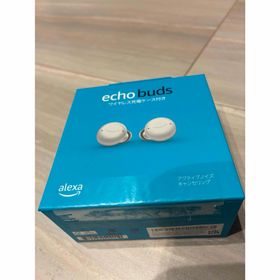 アマゾン(Amazon)のEcho Buds 第2世代 アクティブノイズキャンセリング付き完全ワイヤレスイ(ヘッドフォン/イヤフォン)