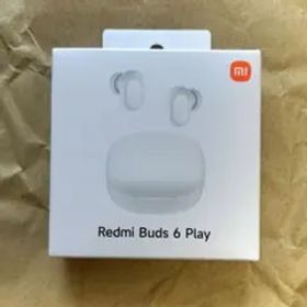 Xiaomi Redmi Buds 6 Play ワイヤレスイヤホン 低遅延 白