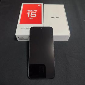 【新品】Xiaomi Redmi 15 5G ミッドナイトブラック 新品未使用