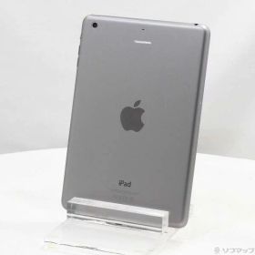 【中古】Apple(アップル) iPad mini 2 64GB スペースグレイ ME278J／A Wi-Fi 【377-ud】