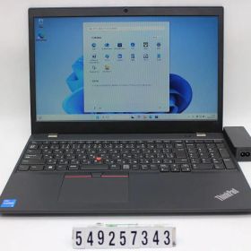 Lenovo ThinkPad L15 Gen2 Core i5 1135G7 2.4GHz/8GB/256GB(SSD)/15.6W/FWXGA(1366x768)/Win11 【549257343】