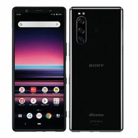 【SIMロック解除済】docomo Xperia5 SO-01M Black SONY 当社3ヶ月間保証 中古 イオシス