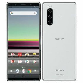 【中古】【安心保証】 Xperia 5 SO-01M[64GB] docomo グレー
