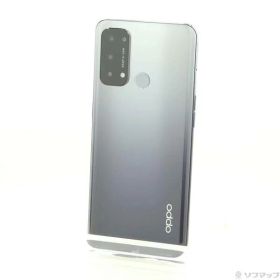 【中古】OPPO(オッポ) OPPO Reno5 A 128GB シルバーブラック A101OP Y!mobile SIMフリー 【262-ud】