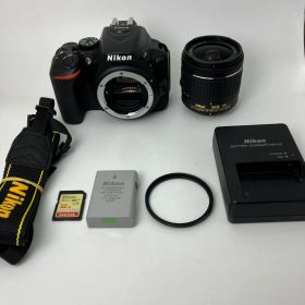 【返品保証・動作確認済】Nikon D5600 + AF-P DX 18-55mm VR レンズキット