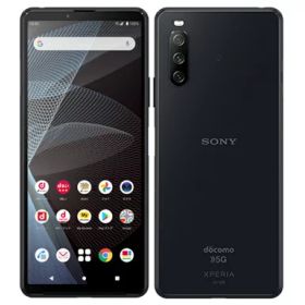【中古】Bランク【やや傷や汚れあり】 SIMフリー SO-52B SONY Xperia 10 III docomo ブラック 利用制限〇(白ロム) 送料無料