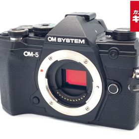【中古】 【良品】 OM SYSTEM OM-5 ボディ ブラック 【ミラーレス一眼】 【6ヶ月保証】