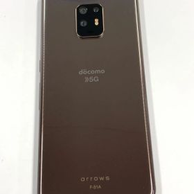 美品 SIMフリーdocomo arrows ５G F-51A チタニウム