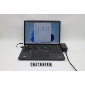 ノートパソコン Lenovo ThinkPad X13 Gen2 Ryzen 5 Pro 5650U 2.3GHz/8GB/256GB(SSD)/13.3W/WUXGA(1920x1200)/Win11 キー文字消えあり