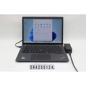 ノートパソコン Lenovo ThinkPad X13 Gen2 Ryzen 5 Pro 5650U 2.3GHz/8GB/256GB(SSD)/13.3W/WUXGA(1920x1200)/Win11